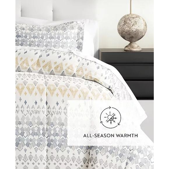 J C Penny Ienjoy Casual Comfort Mayan Midweight Down Warm & Cozy Comforter Set - Picture 3 of 10